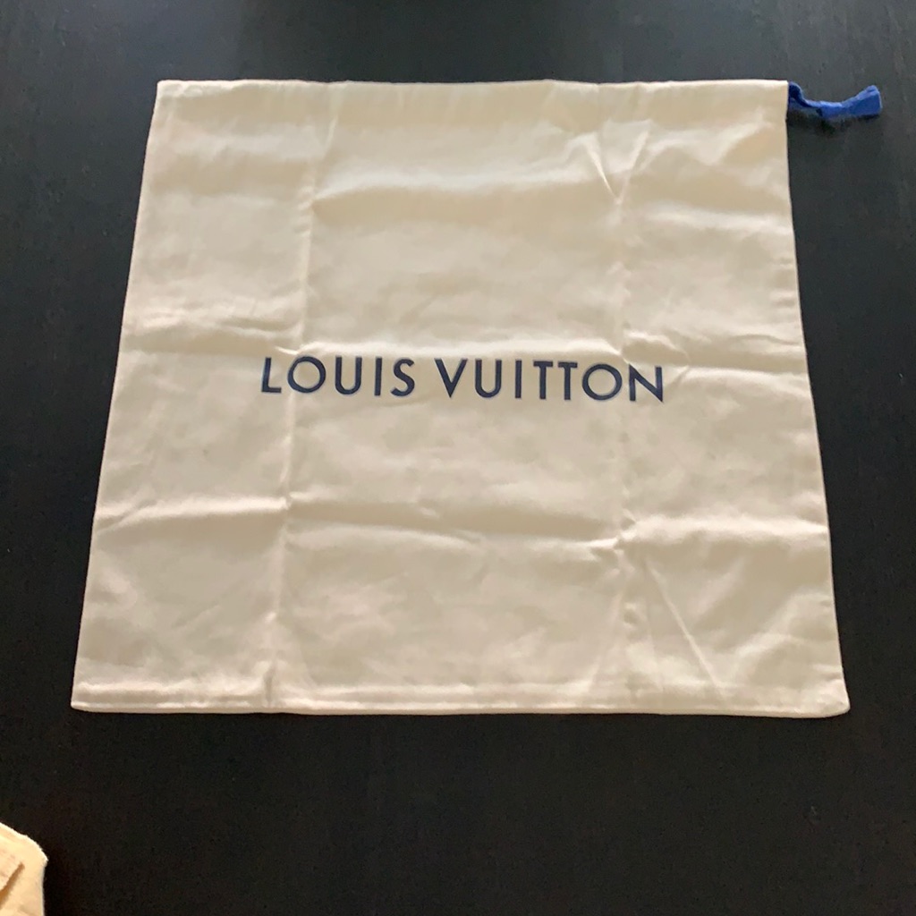 Louis Vuitton Duster Bag 17 X 17 Drawstring Brand New